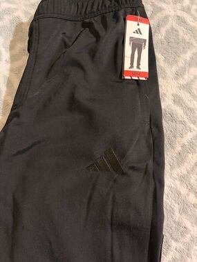 adidas Black Men's Lightweight Training Joggers